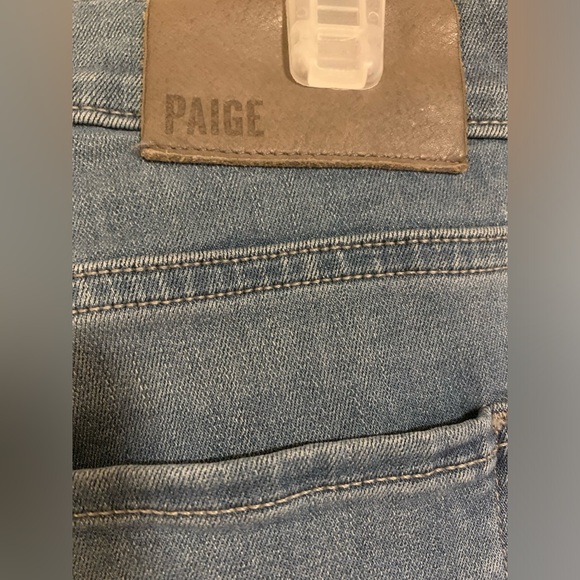 Paige Federal Slim Straight Fit Jeans in Buell Blue men’s size 34 - Picture 6 of 15